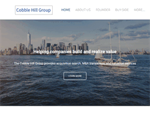 Tablet Screenshot of cobblehillgroup.com